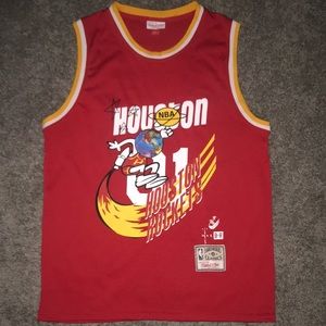 Mitchell & Ness XL Cactus Jack Houston Rockets Jersey